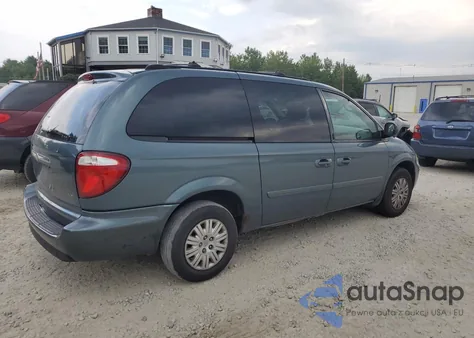 2005 Chrysler Town & Country Lx из США, поврежденный, VIN 2C4GP44R15R133454